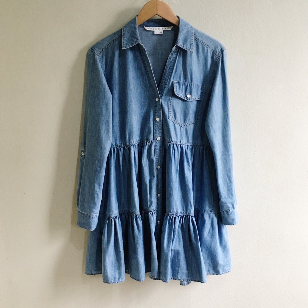 Veronica Beard Atari Shirt Dress View 2